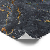 Marble Glitter Geometric Poster (Hoek)