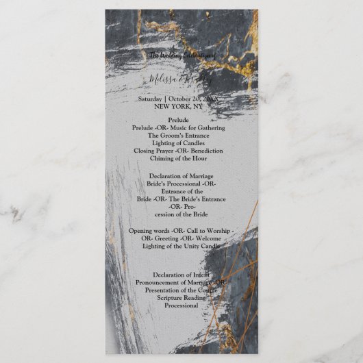 Marble Glitter Geometric Programma (Voorkant)