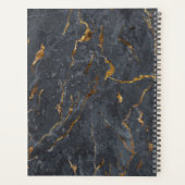 Marble Glitter Geometric Wedding planner (Achterkant)