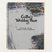 Marble Glitter Geometric Wedding planner (Voorkant)