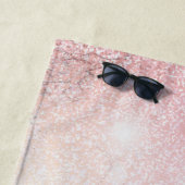 Marble Glitter Personalized Strandlaken (In situ)