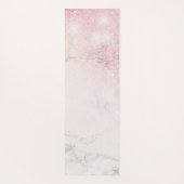 Marble Glitter Personalized Yogamat (Achterkant)