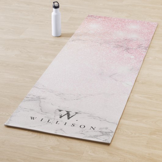 Marble Glitter Personalized Yogamat (In situ)