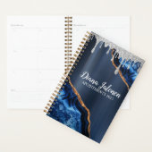 Marble Glitter Pink Silver 2023 Planner (Display)
