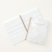 Marble Gold Notitieboek (Binnen)
