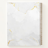 Marble Gold Notitieboek (Achterkant)