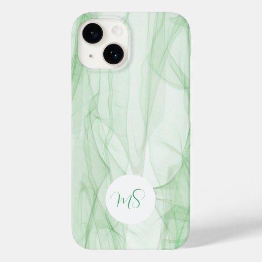 Marble Green Abstract Apple Samsung Phone Case (Achterkant)
