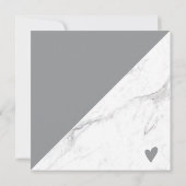 Marble grijs block square gift certificate logo (Achterkant)