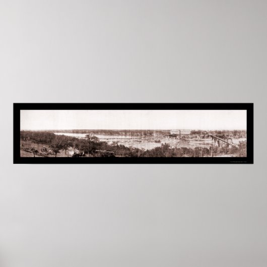 Marble Herfsten TX Schilderachtig Foto 1908 Poster (Voorkant)