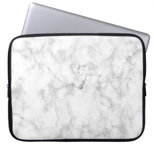 MARBLE Laptop Hoesje   Minimalistisch en modern Sleeve