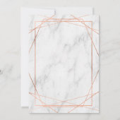 Marble Line Art 21st Birthday Invitation (Dos)