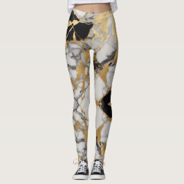"Marble Majesty - Opulent Vrouwen Leggings