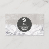 Marble Makeup Brushes Visitekaartje (Voorkant)