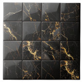 Marble Mix 4x4 Squares Blue ID1186c Tegeltje (Voorkant)