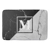 Marble Monogram Badmat (Voorkant)