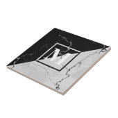Marble Monogram Tegeltje (Zijkant)