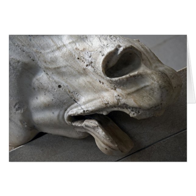 Marble Neigh - Card (Voorkant Horizontaal)