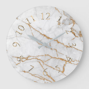 Marble & Old Gold Grote Klok