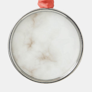 Marble Pastel Glitter Premium Round Ornament