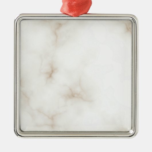 Marble Pastel Glitter Premium Square Ornament (Voorkant)