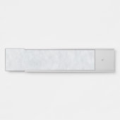 Marble Pastel Stone Texture Hanging Name Bord Deurbordje (Voorkant)