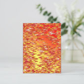 Marble Patch Tight Swirl Digital Art Briefkaart (Staand voorkant)