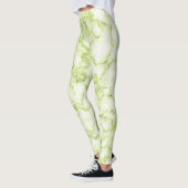 Marble Pattern Green Leggings (Links)