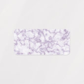 Marble Pattern Paars Labels (Design 2)