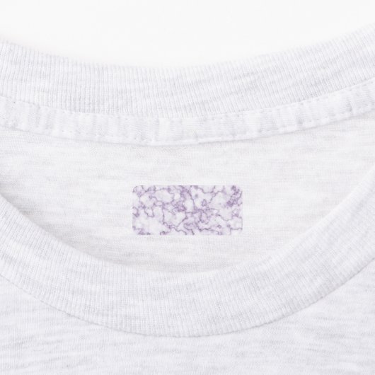 Marble Pattern Paars Labels (Aangebracht)
