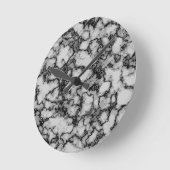 Marble Pattern Ronde Klok (Hoek)