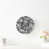 Marble Pattern Ronde Klok (Huis)