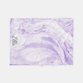 Marble Pattern Style 33 Fleece Deken (Voorkant (Horizontaal))