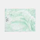 Marble Pattern Style 34 Fleece Deken (Voorkant (Horizontaal))