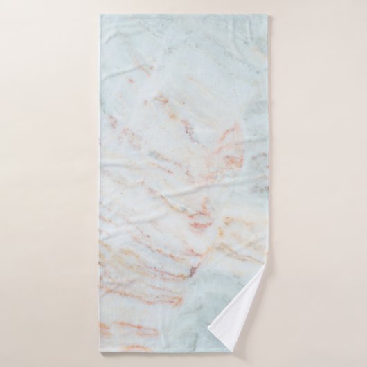 Marble pattern texture natural background. Interio Badhanddoek (Badhanddoek)