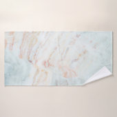 Marble pattern texture natural background. Interio Badhanddoek (Badhanddoek)