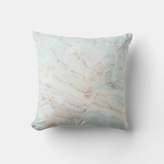 Marble pattern texture natural background. Interio Kussen (Voorkant)
