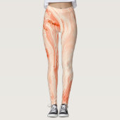 Marble Patterned Leggings (Voorkant)