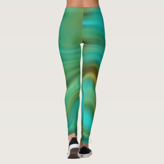 Marble Patterned Leggings  (Dos)
