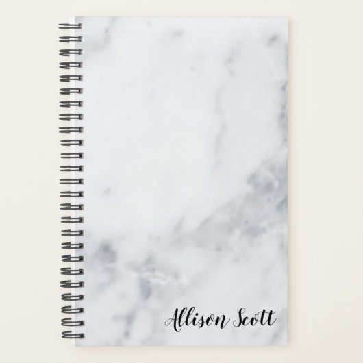 Marble Personalized Yarly Planner (Voorkant)