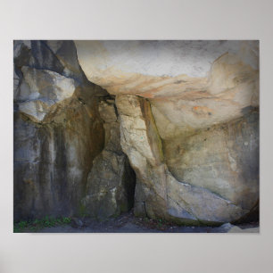 Marble Rock bij Natural Bridge Natuur Poster