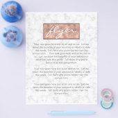 Marble Roos Gold Box Elegant Flyer (Enkel)