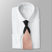 Marble Roos Gold Silver en Floral Geo Triangles Stropdas (Gebonden)