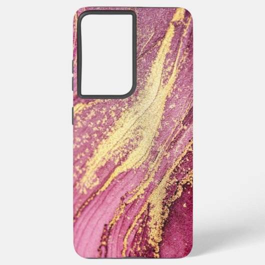 Marble Samsung Galaxy Hoesje (Achterkant)