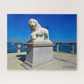 Marble Sculpture Bridge of Lions St Augustine FL Legpuzzel (Horizontaal)