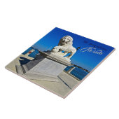 Marble Sculpture in Bridge of Lions St. Augustine Tegeltje (Zijkant)