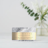 Marble Social Media Manager Content Creator Visitekaartje (Staand voorkant)