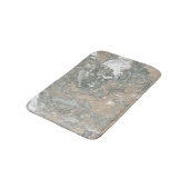 Marble Stone Abstract Creamy Beige Ivory Grey Badmat (Gekanteld)
