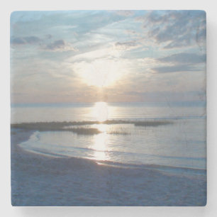 Marble Stone Beach Onderzetter