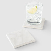 Marble Stone Marble Stenen Onderzetter (Zijkant)