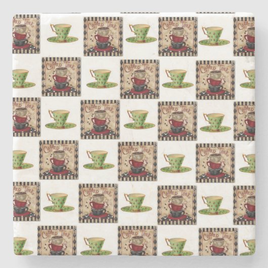 Marble Stone Onderzetter (Voorkant)